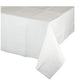 Tableware - Table Covers White Tissue & Plastic Back Tablecover 137cm x 274cm Each