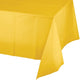 Tableware - Table Covers Yellow Plastic Tablecover 137cm x 274cm Each