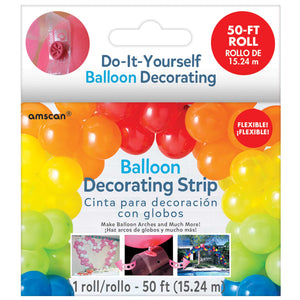 Amscan_OO Balloon - Accessories - Sticks, HiFloats, Pumps Balloon Arch Decorating Strip 15.2m Each