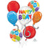 Birthday Celebration Balloon Bouquet 5pk