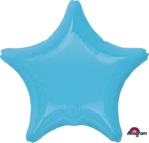 Amscan_OO Balloon - Foil Caribbean Blue Star Foil Balloon 45cm Each