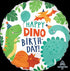 Dino-Mite Happy Birthday Foil Balloons 45cm Each