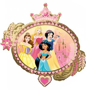 Amscan_OO Balloon - Foil Disney Princesses Once Upon A Time Foil Balloon 86cm x 81cm Each