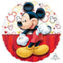 Mickey Mouse Portrait Foil Balloon 45cm