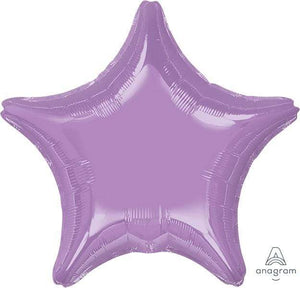 Amscan_OO Balloon - Foil Pearl Lavender Star Foil Balloon 45cm Each