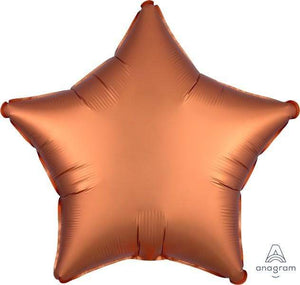 Amscan_OO Balloon - Foil Satin Luxe Amber Star Foil Balloon 45cm Each
