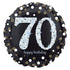 Sparkling Happy Birthday 70 Foil Balloon 45cm Each