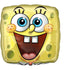 SpongeBob Square Face Foil Balloon 45cm Each