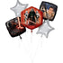 Star Wars The Force Awakens Birthday Foil Balloon Bouquet 5pk