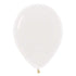 Crystal Clear Latex Balloons 30cm 25pk