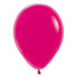 Crystal Fuchsia Latex Balloons 30cm 100pk
