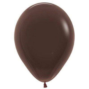 Fashion Chocolate Latex Balloons 30cm 100pk