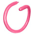Fashion Fuchsia Modelling Latex Balloons 260T 100pk