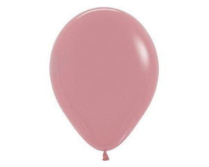 Amscan_OO Balloon - Plain Latex Fashion Rosewood Latex Balloons 30cm 100pk