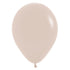 Fashion White Sand Latex Balloons 30cm 25pk
