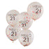 Mix It Up Brights 'Hello 21' Balloons