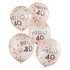Mix It Up Brights 'Hello 40' Balloons