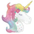 Enchanted Unicorn Head Supershape Foil Balloon Each