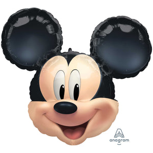 Amscan_OO Balloon - Supershapes, Numbers & Letters Mickey Mouse Forever Head SuperShape Foil Balloon 63cm