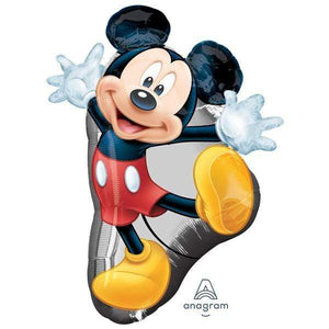Amscan_OO Balloon - Supershapes, Numbers & Letters Mickey Mouse Full Body SuperShape Balloon 55cm x 78cm Each