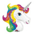 Rainbow Unicorn SuperShape Balloon 83cm x 73cm Each
