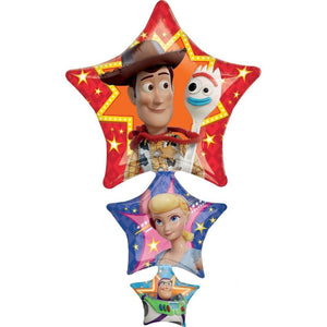 Amscan_OO Balloon - Supershapes, Numbers & Letters Toy Story 4 SuperShape Foil Balloon 63cm x 106cm Each