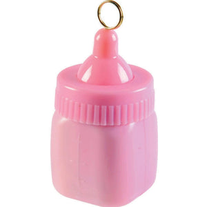 Amscan_OO Balloon - Weights Baby Bottle Pink Balloon Weight Each