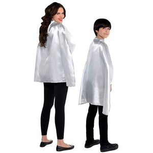 Amscan_OO Capes & Robes Silver Cape 76cm Each
