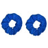 Blue Hair Scrunchies 2pk
