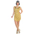 Champagne Flapper Dress Each