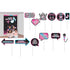 Internet Famous Birthday Scene Setter & Assorted Photo Props 16pk