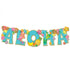 Aloha Jointed Streamer Banner 20cm x 84cm Each