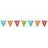 Fiesta Mini Paper Pennant Flag Banner Each