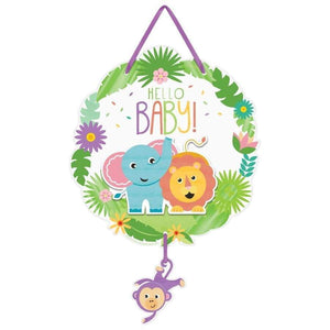 Amscan_OO Decorations - Banners, Flags & Streamers Fisher Price Hello Baby Hanging Sign Each