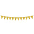 Sparkle Gold Large Paper Pennant Banner