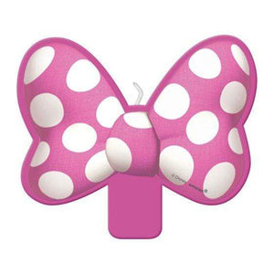 Amscan_OO Decorations - Cake Decorations - Candles Minnie Mouse Forever Candle 8cm Each