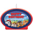 Paw Patrol Adventures Birthday Candle 11cm Each