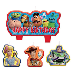Amscan_OO Decorations - Cake Decorations - Candles Toy Story 4 Birthday Candle Set 4pk
