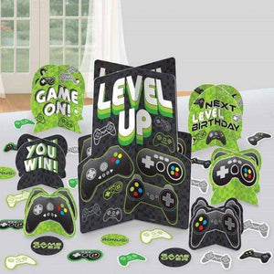 Amscan_OO Decorations - Decorating Kit Level Up Gaming Table Decorating Kit Each