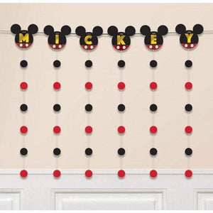 Amscan_OO Decorations - Decorating Kit Mickey Mouse Forever String Banner Decoration Kit 7pk