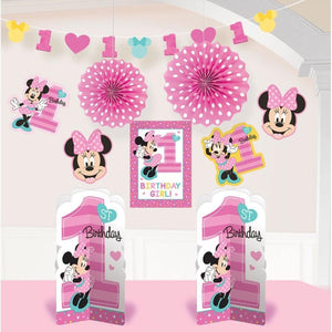 Amscan_OO Decorations - Decorating Kit Minnie Mouse Fun To Be One Room Decorating Kit Each