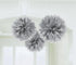Fluffy Tissue Decorations 40cm 3Pk