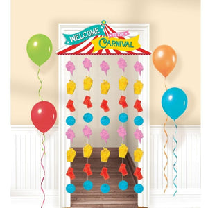 Amscan_OO Decorations - Door Covers & Curtains Carnival Games Door Curtain Welcome To The Carnival 1.95m x 99cm Each