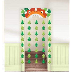 Amscan_OO Decorations - Door Covers & Curtains Dino-Mite Party Dinosaur Door Curtain Each