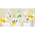 Lion King Hanging Swirl Decorations 12pk