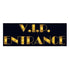 Awards Night VIP Entrance Sign Black & Gold Each