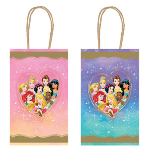 Amscan_OO Games & Favors - Favor Boxes, Shreds, Treat & Loot Bags Disney Princess Once Upon A Time Kraft Paper Bags Hot Stamped 8pk