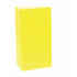 Sunshine Yellow Large Paper Bags 25cm x 13cm 12pk