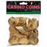 Casino Place Your Bets Plastic Gold Coins 19cm 144pk