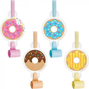 Amscan_OO Games & Favors - Favors, Activity Kit & Stickers Donut Time Blowouts with Medallions 8pk